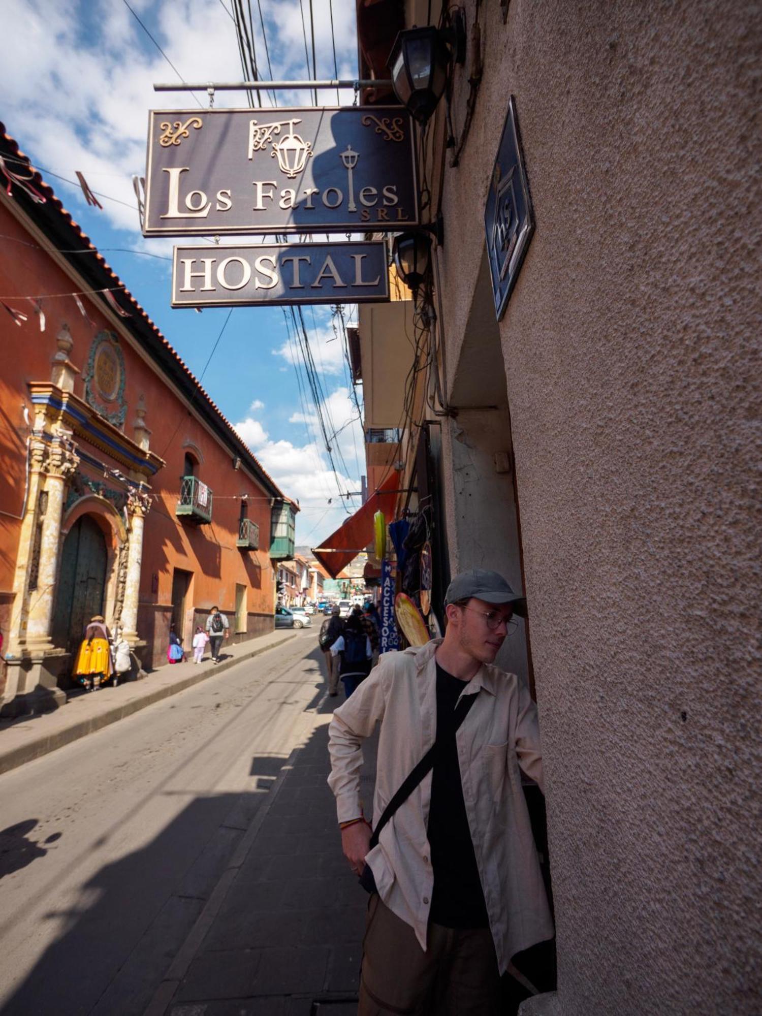 Los Faroles Hostal Potosi Exterior photo